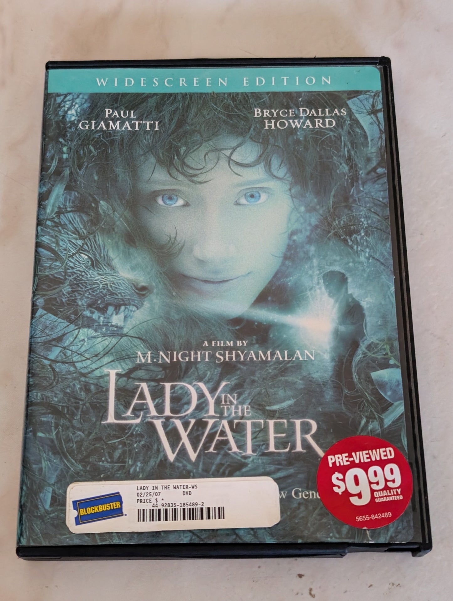 Lady in the Water DVD PG-13 2006 ‧ Thriller/Mystery