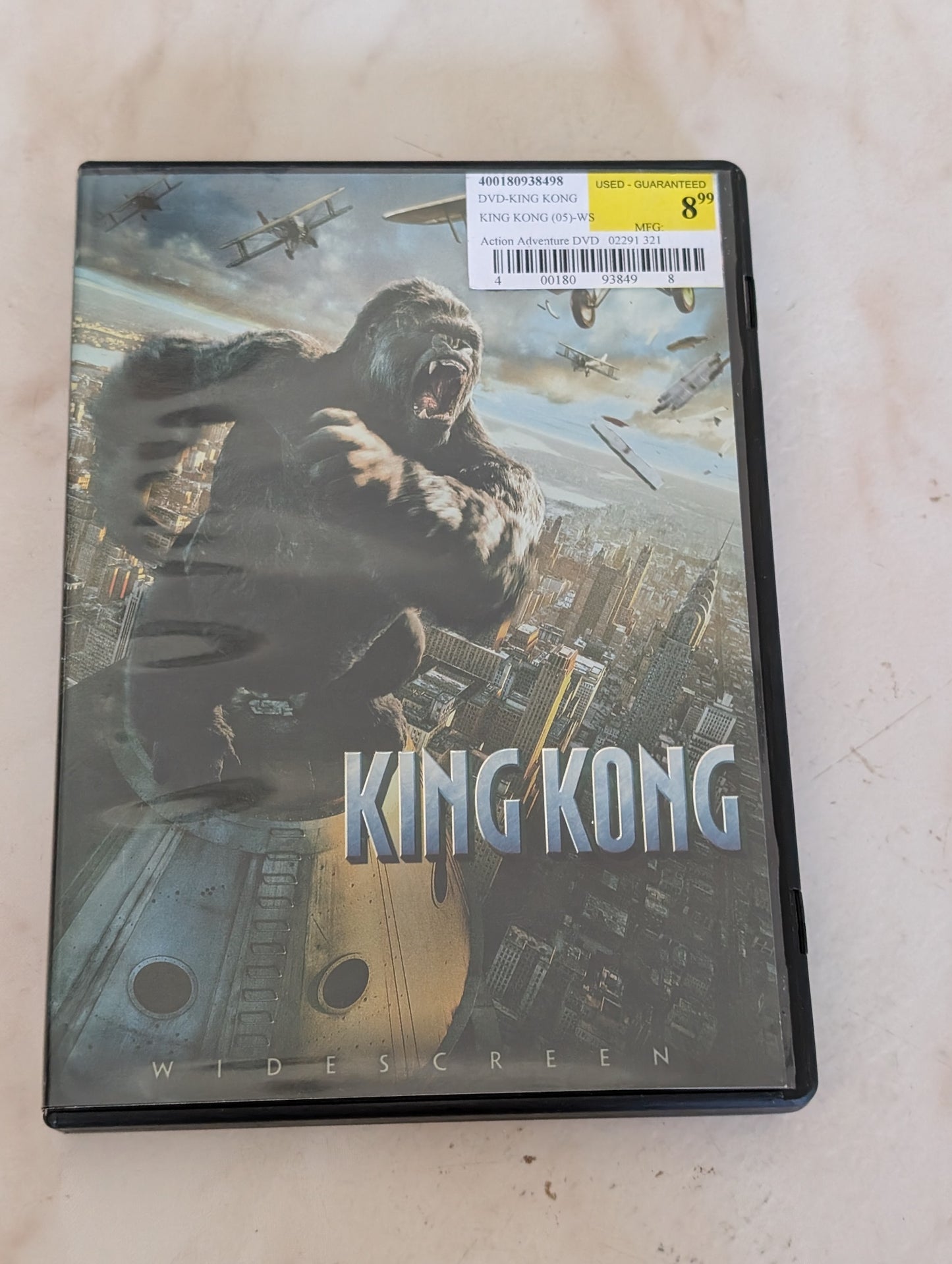 King Kong DVD PG-13 2005 ‧ Action/Adventure