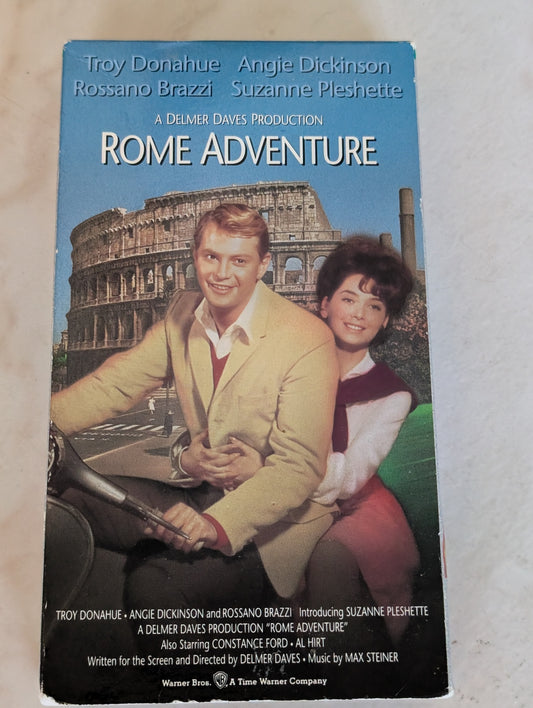 Rome Adventure VHS Not Rated 1962 ‧ Romance/Drama