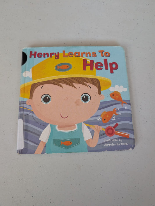 Henry Learns to Help book - good manners
