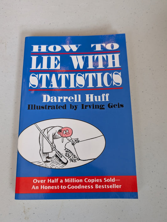 How to Lie with Statistics Book by Darrell Huff