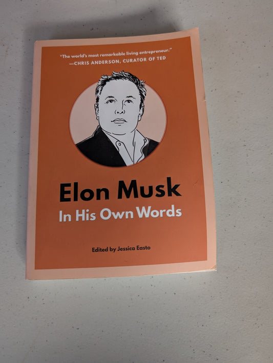 Elon Musk: In His Own Words Book by Raphael Afil