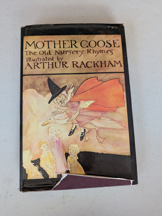 VINTAGE:  MOTHER GOOSE The Old Nursery Rhymes by Arthur Rackham 1978 Edition