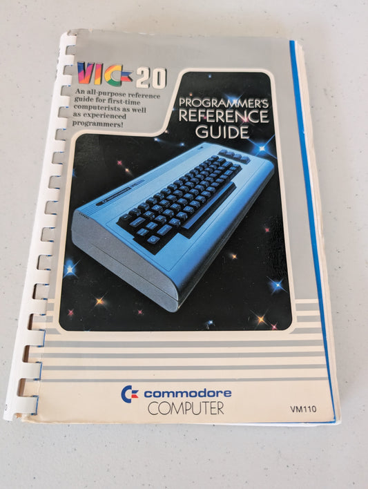 VIC 20 Programmer's Reference Guide Book by A. Finkel