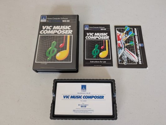 COMMODORE VC-20/VIC-20 -- VIC MUSIC COMPOSER (THORN EMI - CARTRIDGE)