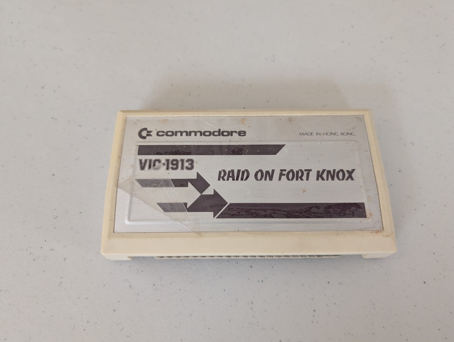 Raid on Fort Knox Game Cartridge Commodore VIC20 VIC-1913