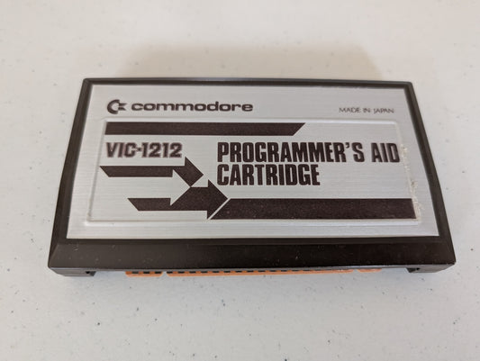 PROGRAMMERS AID CARTRIDGE VIC-20 COMMODORE VIC 1212