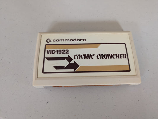 Cosmic Cruncher Commodore VIC-20 Cartridge VIC-1922