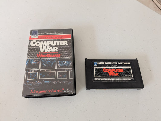 Computer War Based On The Hit Movie War Games Commodore VIC-20