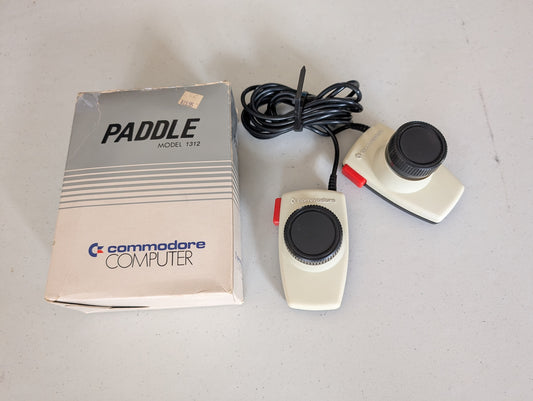 Commodore Paddle VIC-1312 Paddles - Atari Style
