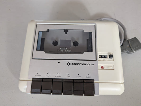 Commodore Computer C2N Datasette Unit Model 1530 Cassette