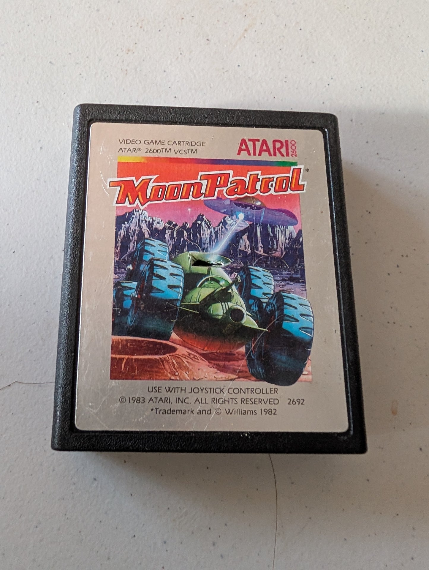 Moon Patrol (Atari 2600, 1983) *Authentic*