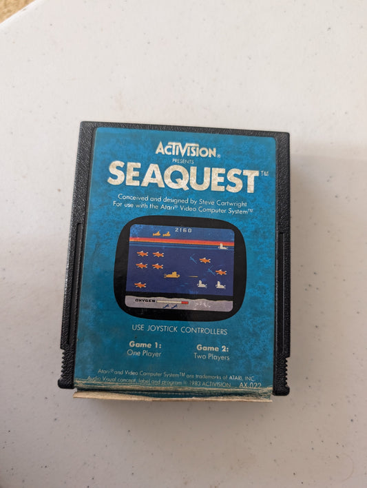 SEAQUEST by ACTIVISION for Atari 2600 - year 1983
