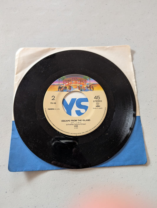 KISS - The Oath - Escape from the Island (7 in, 45 RPM, Single, Vinyl Record Album)