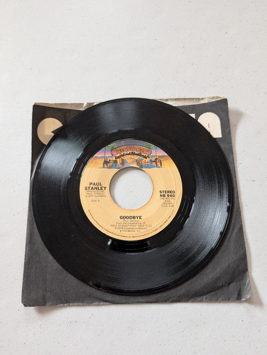 Paul Stanley - Hold Me, Touch Me  - Goodbye (7 in, 45 RPM, Single, Vinyl Record Album)