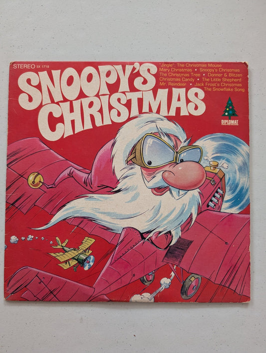 Vintage Snoopy's Christmas  Diplomat Label SX 1718 / LP~Vinyl / 1969 (Vinyl Record LP Album)