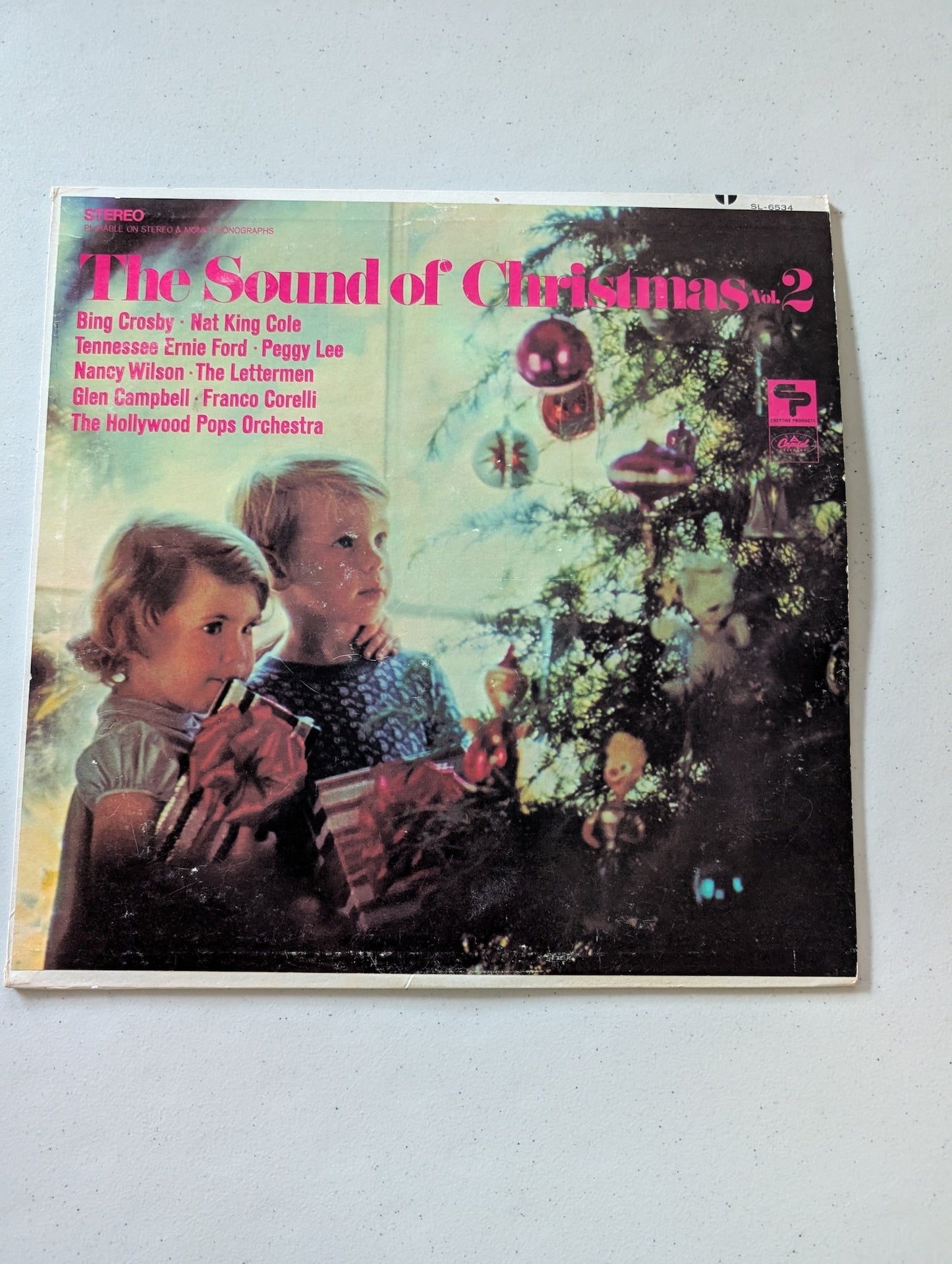 The Sound Of Christmas (Vol. 2) Vinyl, LP 1967 Capitol Records ‎– SL-653 (Christmas Holiday Vinyl Record LP Album)