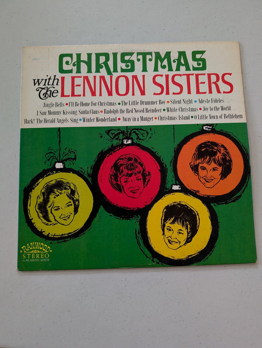 Christmas With The Lennon Sisters 1960 By The Lennon Sisters (Vintage Christmas Holiday Vinyl Record LP Album)