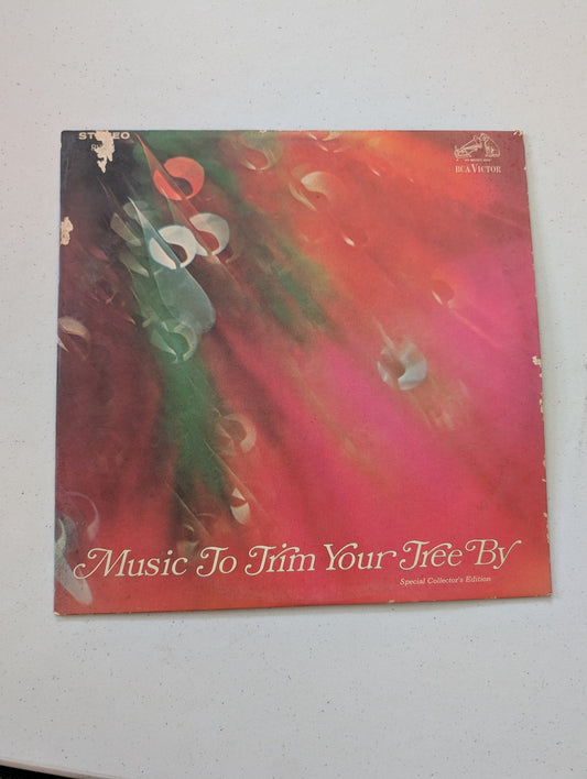 Music to Trim Your Tree By LP Various Artists - RCA Victor PRS-225 (1966) (Vintage Christmas Holiday Vinyl Record LP Album)