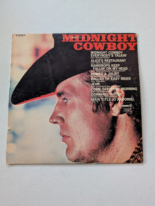 MIDNIGHT COWBOY Soundtrack LP Pickwick 3207 VINYL  Dustin Hoffman(Vintage Vinyl Record LP Album Soundtrack)