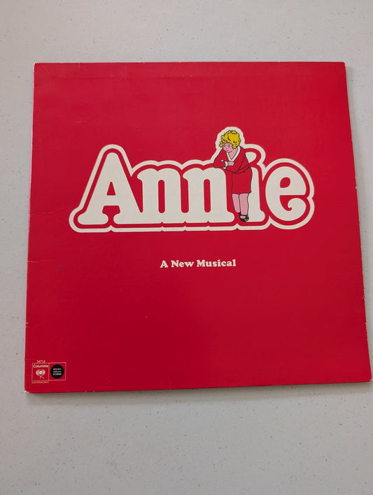 Annie A New Musical Original Cast Soundtrack Vinyl LP Various Artists(Vintage Vinyl Record LP Album Soundtrack)