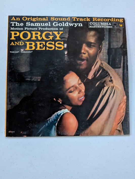 Porgy and Bess Vinyl Record An original soundtrack recording The Samuel Goldwyn(Vintage Vinyl Record LP Album Soundtrack)