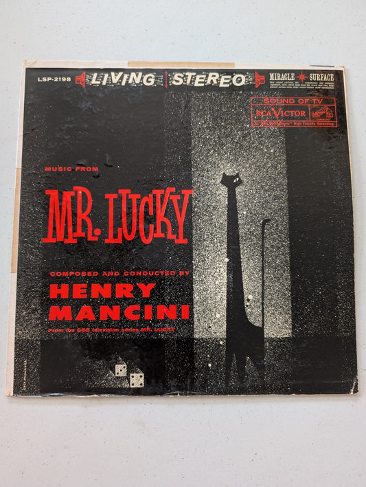 Henry Mancini - Music from Mr. Lucky - 1960 LP RCA Victor Living Stereo Record(Vintage Vinyl Record LP Album Soundtrack)