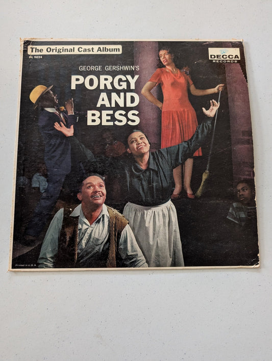 George Gershwin ‎– Porgy And Bess (The Original Cast Album) 12" Vinyl LP(Vintage Vinyl Record LP Album Soundtrack)