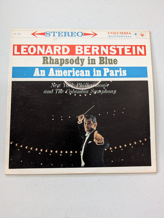 Leonard Bernstein – Rhapsody In Blue / An American In Paris (Vintage Vinyl Record LP Album Soundtrack)