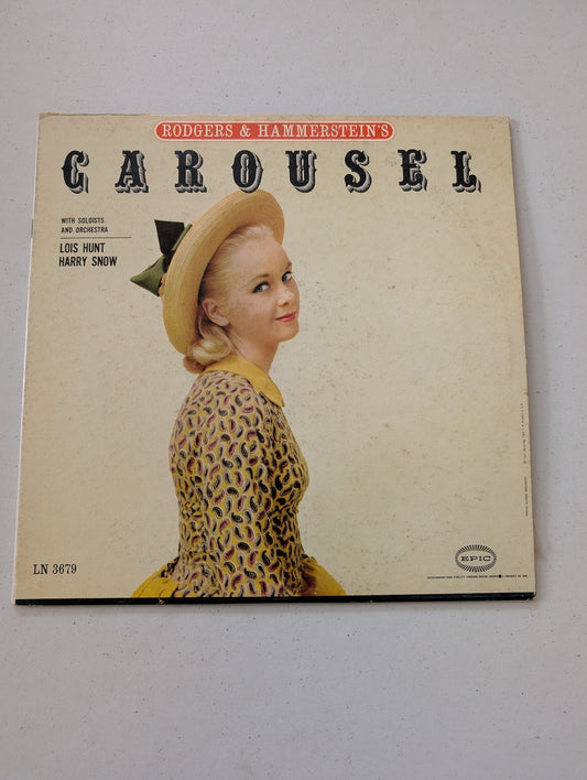 Rodgers & Hammersetin LP Carousel - Lois Hunt, Harry Snow   Epic (Vintage Vinyl Record LP Album Soundtrack)
