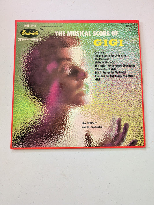 Ira Wright & His Orchestra – The Musical Score Of Gigi - 1959 Vinyl LP SA 48(Vintage Vinyl Record LP Album Soundtrack)