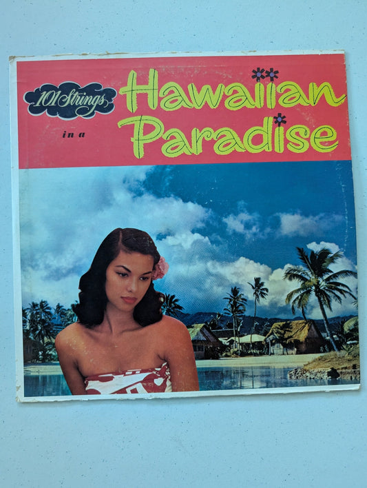 101 Strings- In A Hawaiian Paradise 1960 S-5028 Vinyl 12''(Vintage Vinyl Record LP Album Hawaiian)
