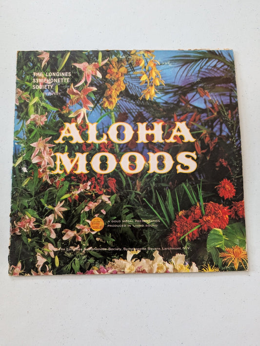 Aloha Moods The Longines Symphonette Society LP SYS-5123(Vintage Vinyl Record LP Album Hawaiian)