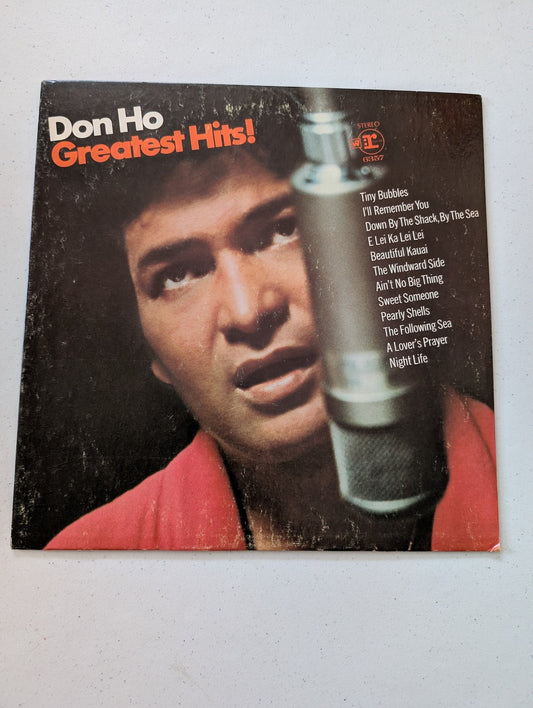 Don Ho and the Aliis-Don Ho's Greatest Hits 1970 RS-6357 Vinyl (Vintage Vinyl Record LP Album Hawaiian)