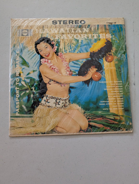 Hawaiian Passport-  Passport to Romance(Vintage Vinyl Record LP Album Hawaiian)