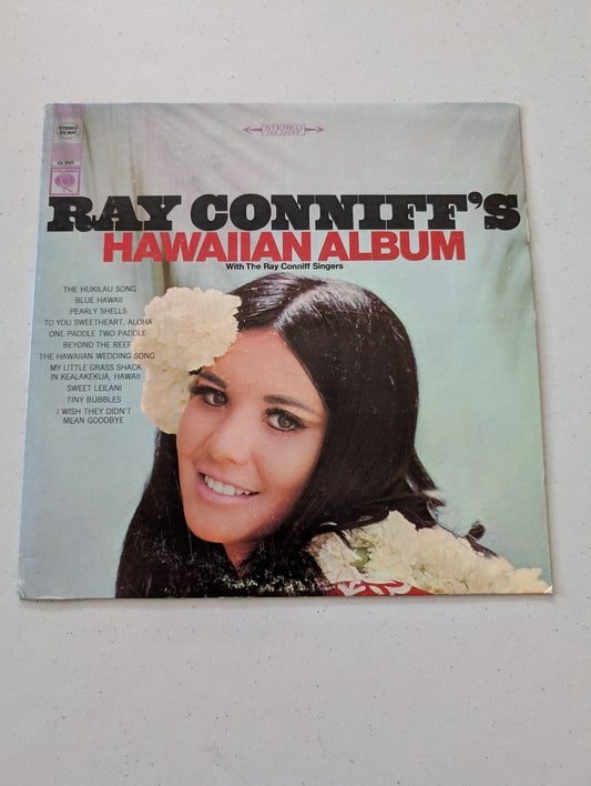 Ray Conniff's Singers Hawaiian Album by Columbia Records 33rpm VINYL LP(Vintage Vinyl Record LP Album Hawaiian)