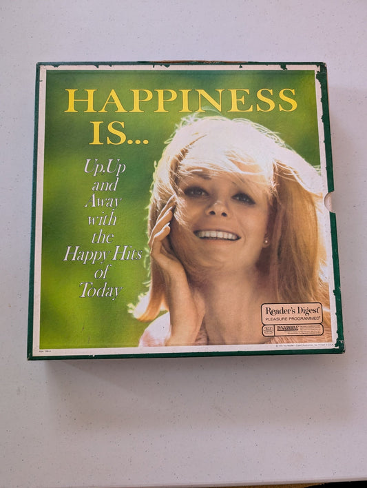 HAPPINESS IS....UP, UP AND AWAY WITH THE HAPPY HITS OF TODAY (9 LP BOX SET) (Vinyl Record LP Album)