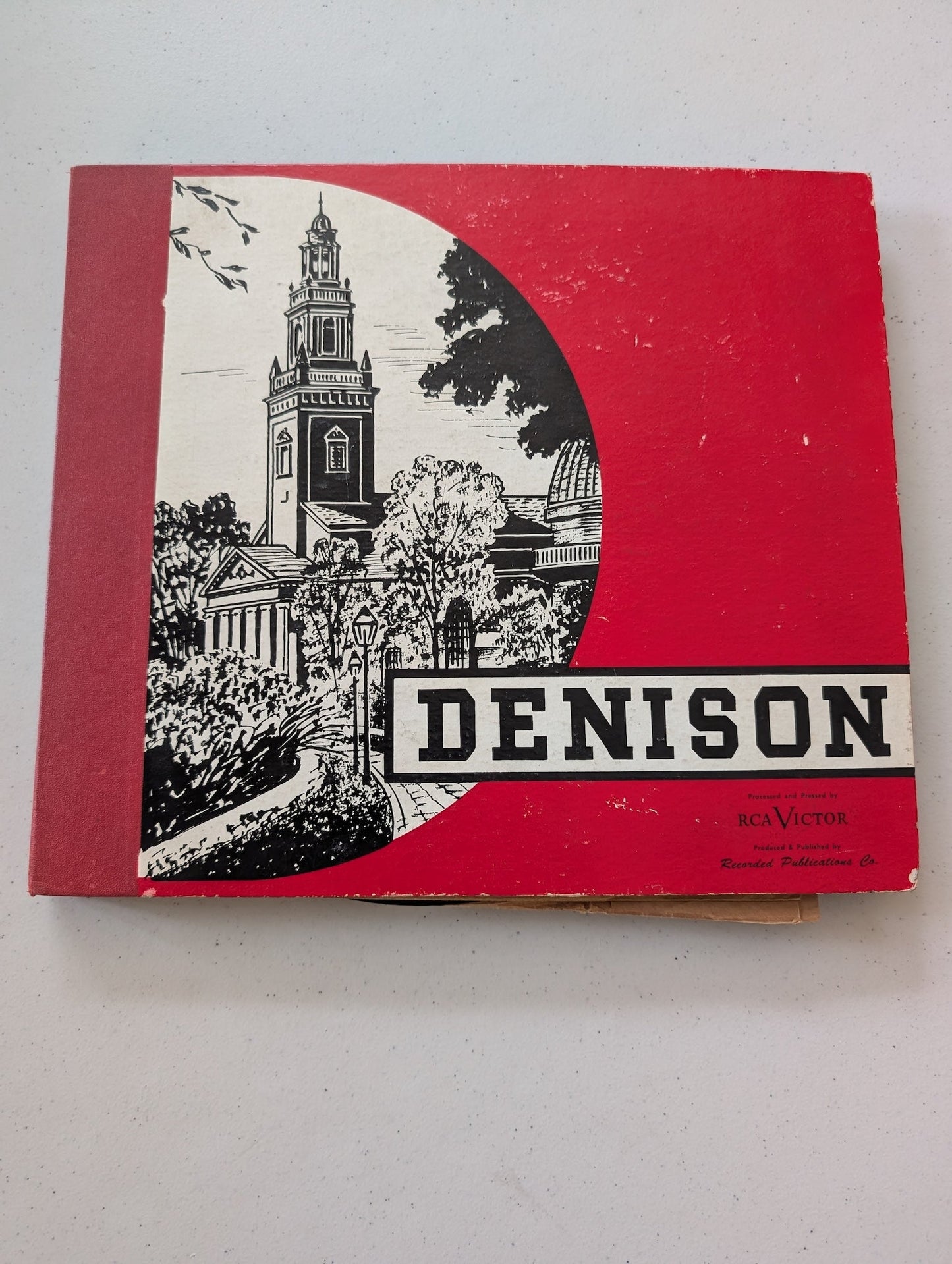 Denison University Glee Clubs and Band LP (Vinyl Record LP Album)