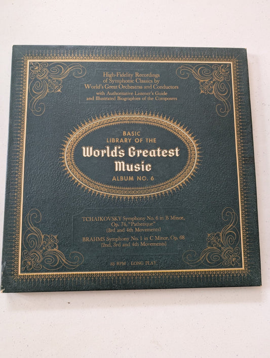 Basic Library of the Worlds Greatest Music Album No. 6 (Vinyl Record LP Album)