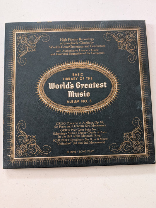 Basic Library of the Worlds Greatest Music Album No. 8 (Vinyl Record LP Album)