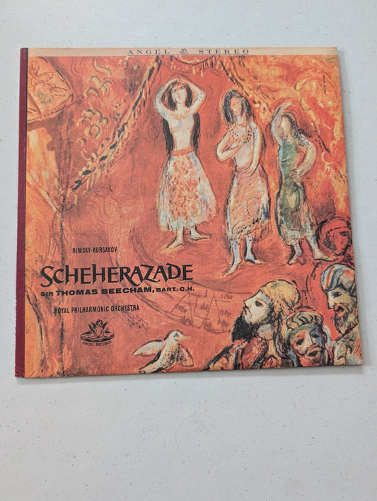 RIMSKY-KORSAKOV Scheherazade BEECHAM Violin STARK LP / UK Angel 35505 Dowel(Vintage Vinyl Record LP Album)