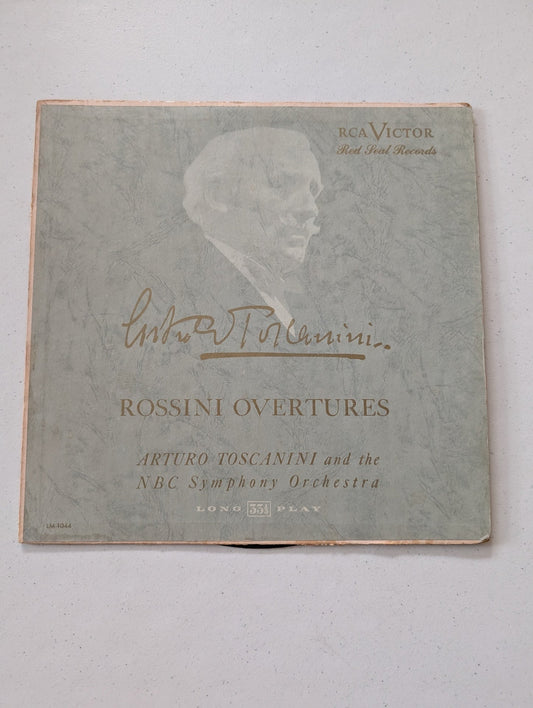 Rossini Overtures By Arturo Toscanini And The NBC Symphony Orchestra LP Vinyl (Vintage Vinyl Record LP Album)