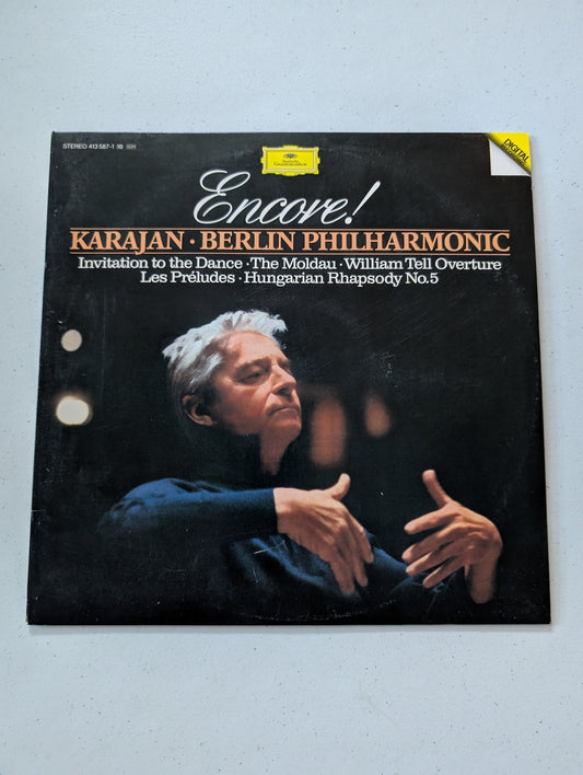 Herbert von Karajan, Berliner Philharmoniker - Encore! (LP, Club) NM-18274(Vintage Vinyl Record LP Album)