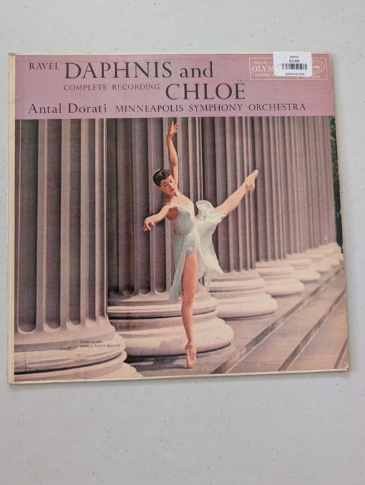 Antal Dorati, Minneapolis Symphony Orchestra / Ravel – Daphnis And Chloë (Complete Recording)(Vintage Vinyl Record LP Album)