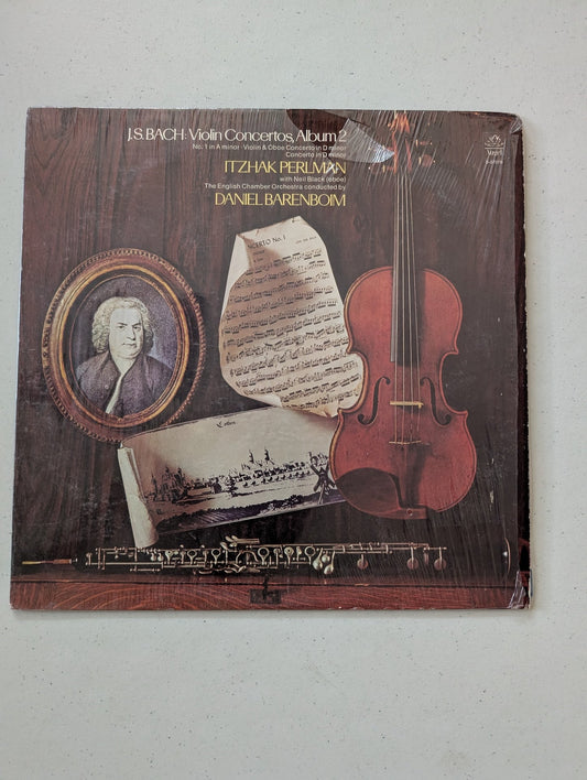 J.S. Bach- Violin Concertos, Album 2 1975 S-37076 Vinyl 12'' Vintage(Vintage Vinyl Record LP Album)
