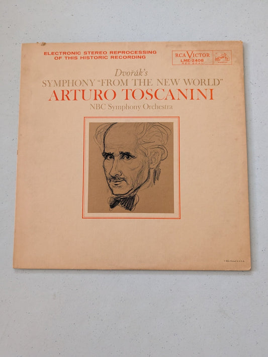 Arturo Toscanini Dvorak New World Symphony LP RCA Living Stereo (Vintage Vinyl Record LP Album)