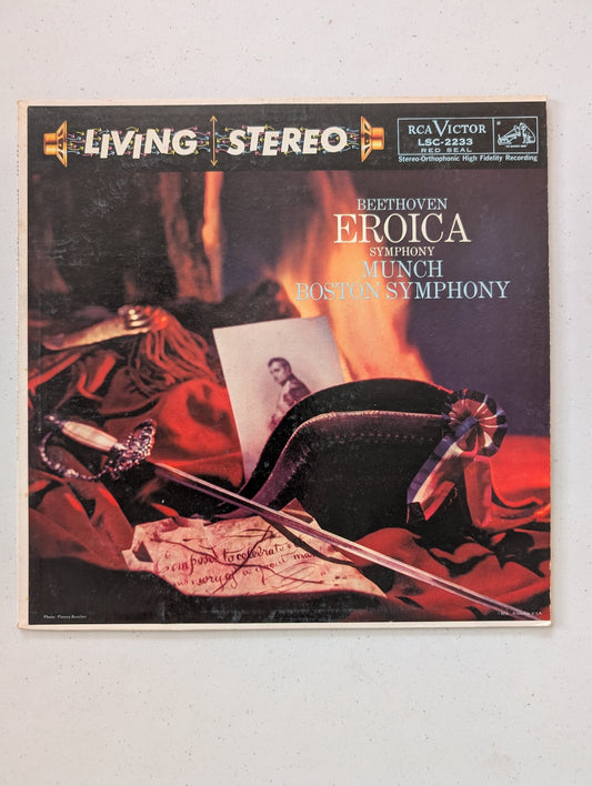 Ludwig van Beethoven - Charles Munch / Boston Symphony Orchestra - Eroica Symphony(Vintage Vinyl Record LP Album)
