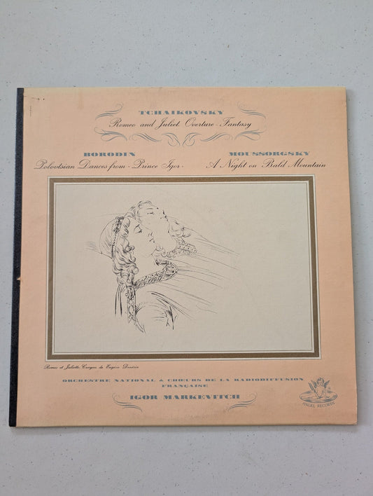 Igor Markevitch-Romeo And Juliet Overture Fantasy, Angel ANG35144, .(Vintage Vinyl Record LP Album)
