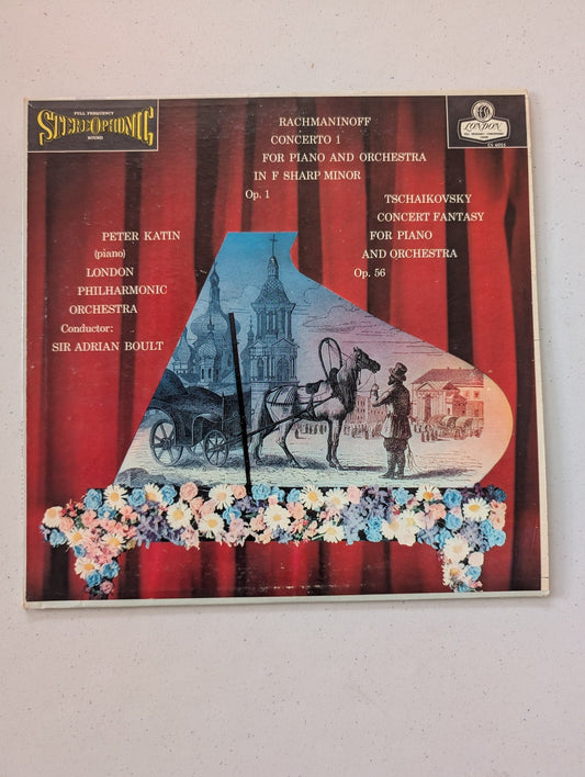 London WB BB FFSS CS 6055-Rachmaninoff/Tschaikovsky-London Phil Orch-Boult Katin(Vintage Vinyl Record LP Album)