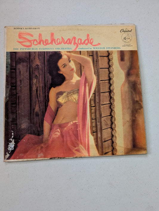 Rimsky Korsakov / The Pittsburgh Symphony Orchestra, William Steinberg – Scheherazade(Vintage Vinyl Record LP Album)